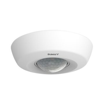 Detector de movimiento 360º superficie en techo blanco
