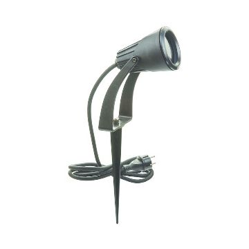 Proyector base/piqueta tilt geronimo ip67 gu10 4,5w negro