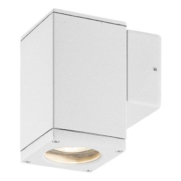 Aplique cub ip54 gu10 35w blanco