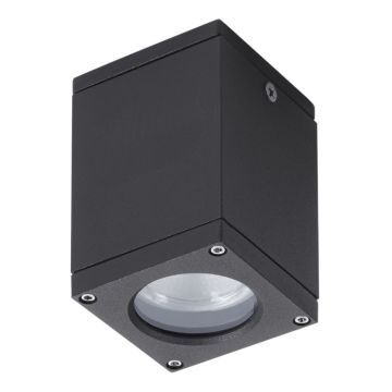Plafón cub ip54 gu10 antracita