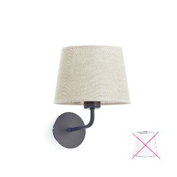 Aplique a tu estilo ip20 e27 42w negro