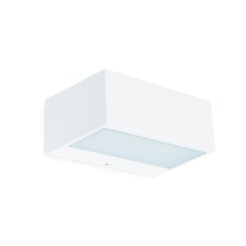 Aplique iona e27 (45) mµx. 40w blanco