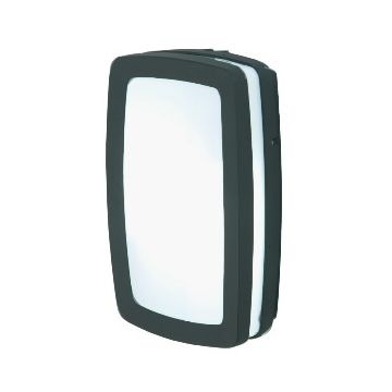 Aplique kira ip54 e27 2x20w antracita