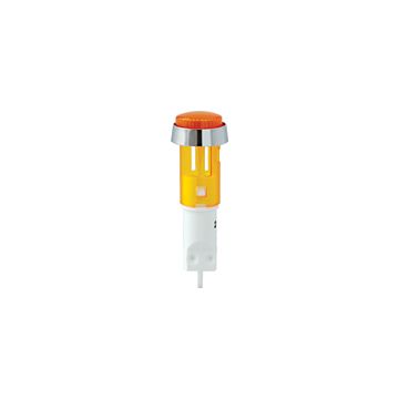 Piloto d-203 220v verde fluorescente cables