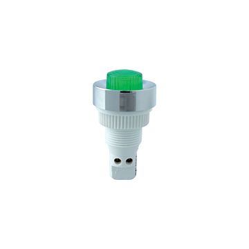 Piloto d-1401 220v verde led bornes
