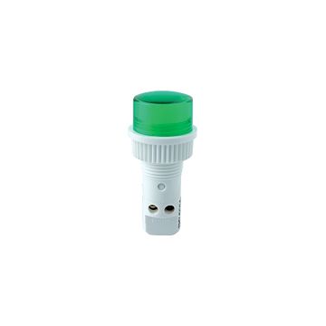 Piloto d-311 220v verde led bornes