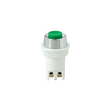 Pulsador d-40 verde 1a