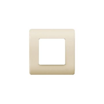 Placa 1 elemento con garras y bastidor sol teide en beige