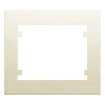 Iris, marco 4 elementos horizontal, beige