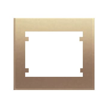 Iris, marco 1 elemento horizontal - vertical, dorado odisea