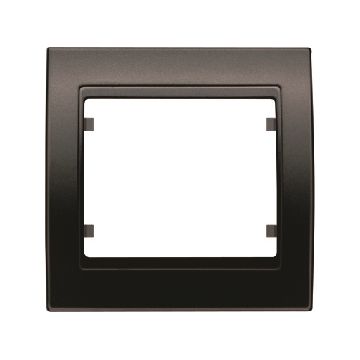 Mega, marco 1 elemento horizontal-vertical marron samoa