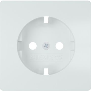 Style, tapa base enchufe seguridad, blanco polar