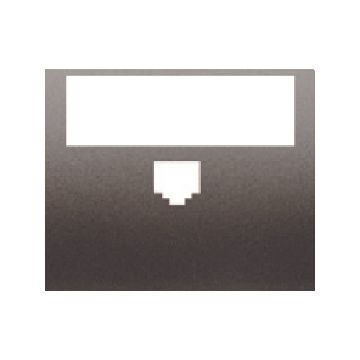 Iris, tapa un conector rj11 o rj45 con portaetiquetas
