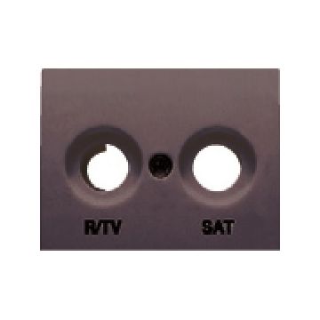 Coral, tapa r/tv-sat, gris lava