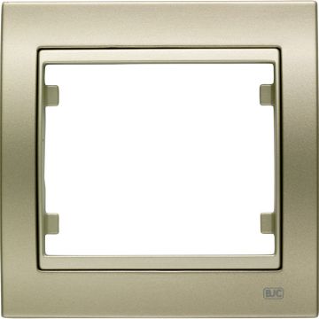 Mega, marco 1 elemento horizontal-vertical dorado malta