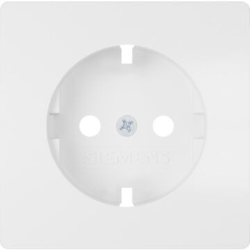 Style, tapa base enchufe seguridad, blanco mate