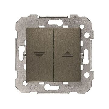 Viva, pulsador de persianas, gris lava