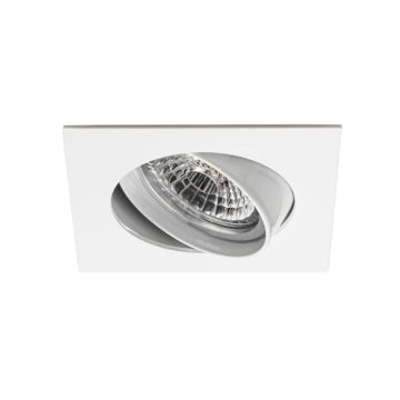 Pro 604d - foco technical - cuadrado - empotrable - basculante - sin tecnología - color blanco