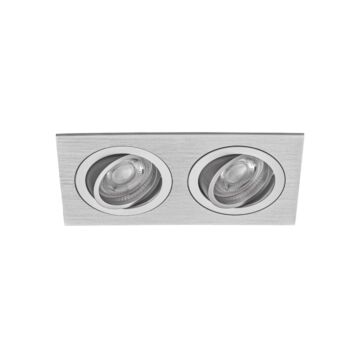 Pro 724d - foco technical doble - rectangular - empotrable - orientable - sin tecnología - color ino