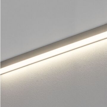 Perfil de aluminio 2m para tiras led en techo (hasta 12mm de ancho)
