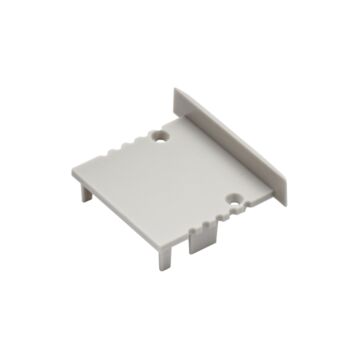 Tapa lateral sin orificio para perfil 776 2 metros gris