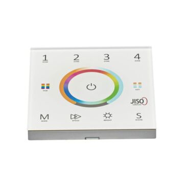 Panel tactil 5 en 1 dmx512 + rf2,4g,  85-265vac