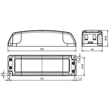 Driver dali 7-30w / 700ma / 100-240 / 10-43v