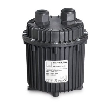 Transformador ip68 de hasta 100w