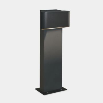 Baliza ip65 diago bollard led 6.5 blanco cálido - 3000k on-off gris urbano 494lm