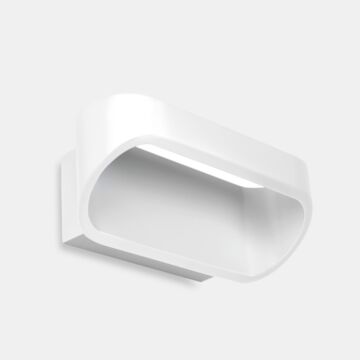 Aplique oval 180mm led 6.1 blanco cálido - 3000k on-off blanco 340lm