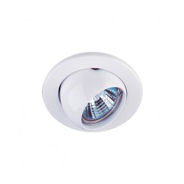 Downlight orientable 12v-50w 50mm s.200 blanco