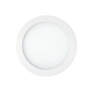 Luminaria aircom led circular empotrar equipo 20w 3000k blanco