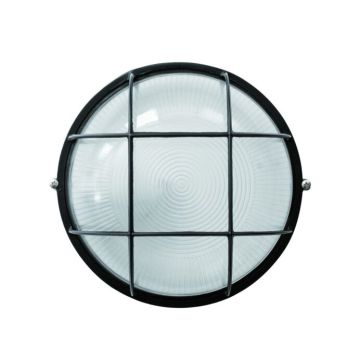 Aplique aluminio redondo 100w s.alpha blanco