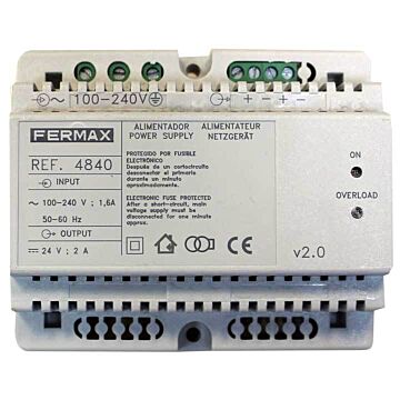 Alimentador din-6 100-240vac/24vdc-2a