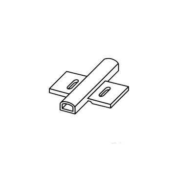 Soporte transversal 23mm brida grafo