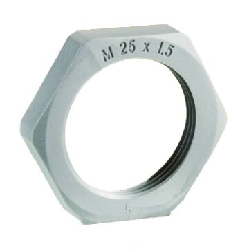 Tuerca "normanyl" pg 36 pa gris ral 7035