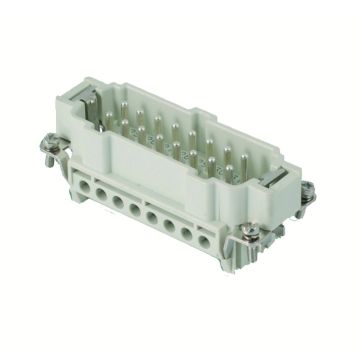 Clavija westec "gw" s-e conexion con tornillo  6p 16a 500v