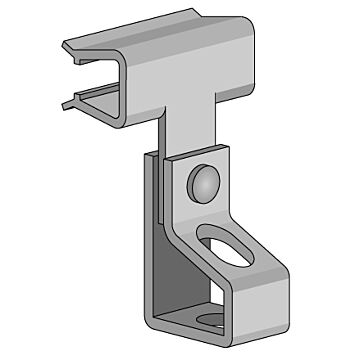 Clip fijacion horizontal m8 galv.