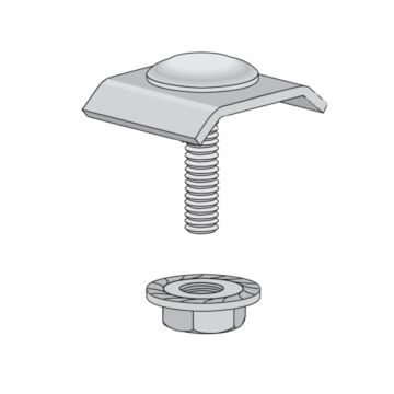 Kit brida fijacion viafil a soporte cincado z3