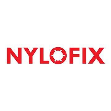 Soporte "nylofix" con tapa para tubo dn23 pa gris
