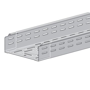 Viatec bandeja perforada enchufable 110 x 300 mm sendzimir