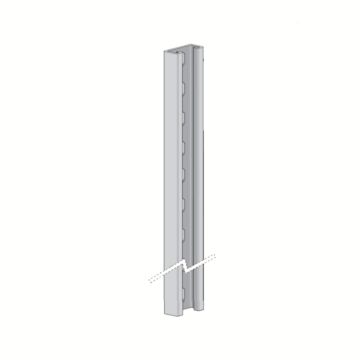 Perfil "c21" 41x21 mm galvanizado sendzimir l.3000 mm