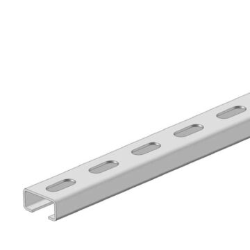 Perfil "c10" 20x10mm galvanizado sendzimir