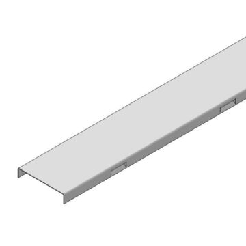 Tapa bandeja  70 mm galvanizado sendzimir