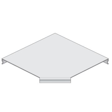 Tapa curva 90º 100 mm galvanizado sendzimir