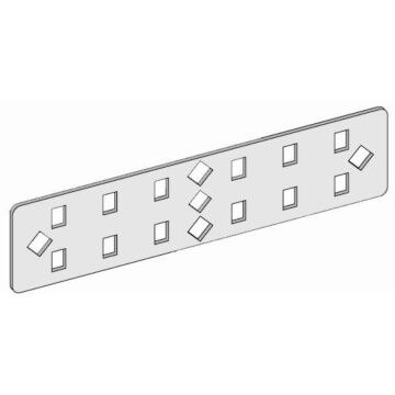 Union lateral y plegable  60 mm galvanizado sendzimir