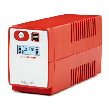 Salicru sps 850 soho+ – sistema de alimentación ininterrumpida (sai/ups) de 850 va line-interactive y con doble cargador usb