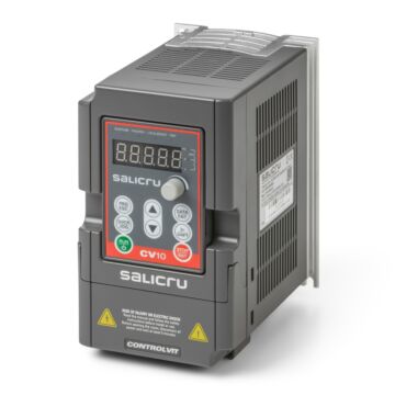 Variador de frecuencia de 0,75 kw con alimentación monofásica