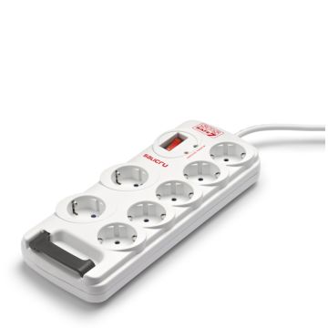 Regleta salicru sps safe 7 - protectores eléctricos activos de última generación (7 tomas schuko)