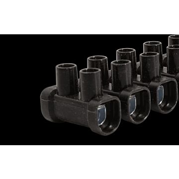 Regletas de polipropileno blanca 10mm2 vde